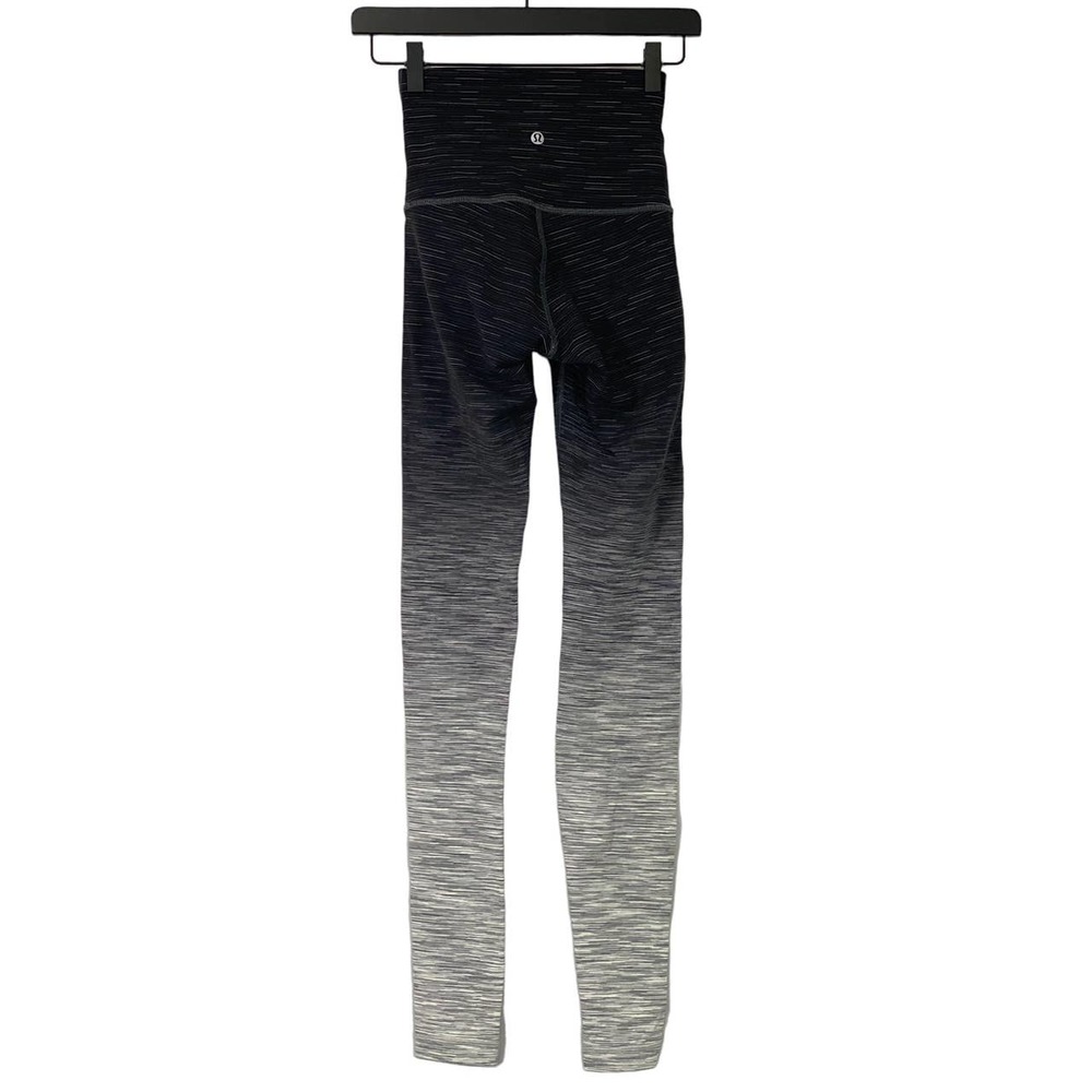 Lululemon Wunder Under Hi-Rise Tight Ombre Melange 31" Space Dye Black Coal 4